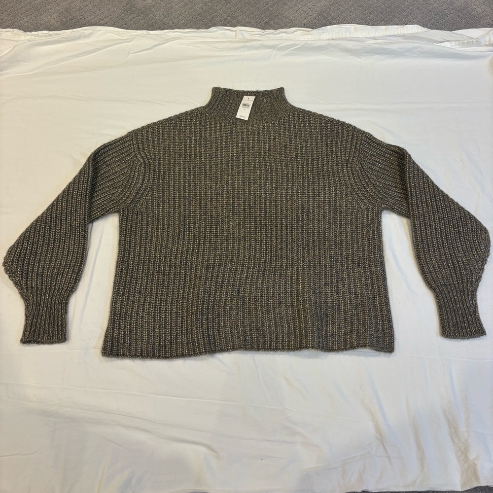 Ann Taylor Heathered Knit Sweater